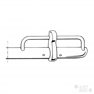 Rear USA model super chrome