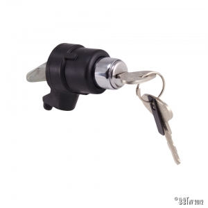 Rear loading door lock