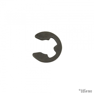 Clip for guiding roll for support spring