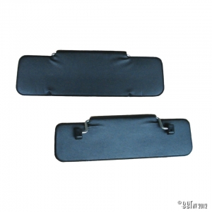 Sun visors, pair, black