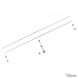 Jailbar kit rear window Only for 21-window bus