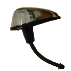 Front turn signal indicator, left or right, clear lens