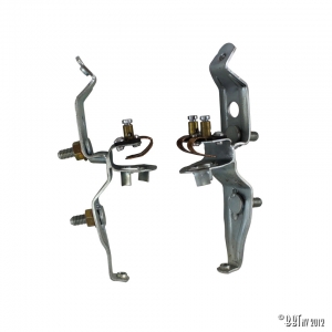 Taillight bulb holder, dual, as pair