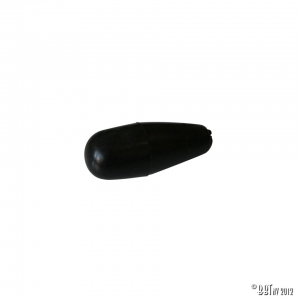 Direction indicator switch button, black