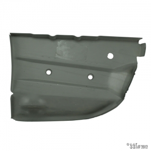 Bumperretainer on plate rear, right