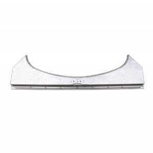 Rear valance complete, for push button flap