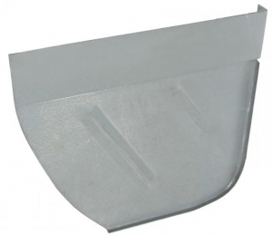 Rear wheel rear splashpanel, left