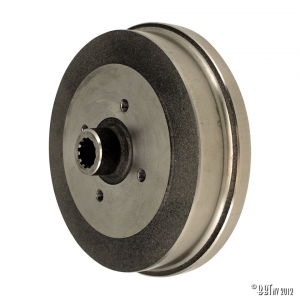 Brake drum, rear 4 lug (4x100) Golf