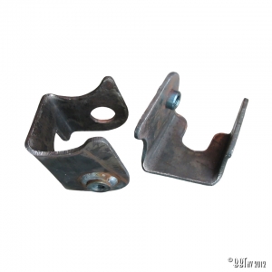 Support for IRS axle suspension as pair