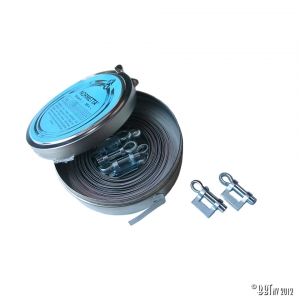 Mounting kit for axle boot, OE 8 m x 9 mm, 25 clamps