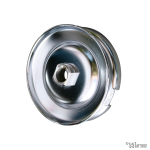 12V pulley, chrome