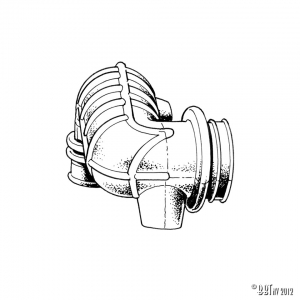 Intake boot for injection