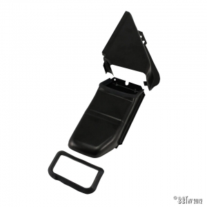 Oil cooler sheet metal, black