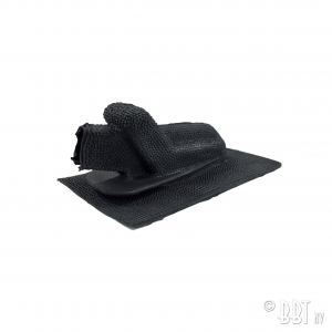 Emergency brake boot black