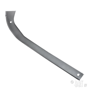 Roof gutter front left