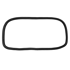 Rear window seal 'Deluxe' (Alu trim)