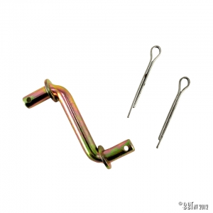 Accelerator cable lever kit