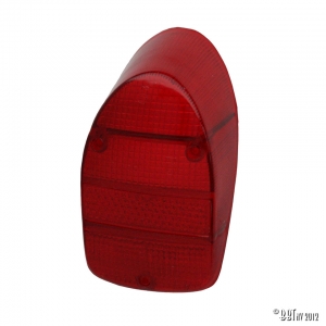 Tail light lens Red/red/red each