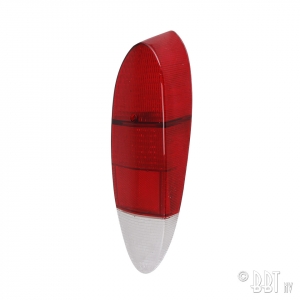 Tail light lens, USA-model, totally red (except for the part of the reverse-light), each