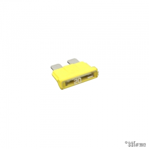 Blade fuse 20A (yellow)