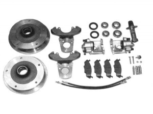 Front disc kit 5x205 By use with lowered spindels some small adjustments need to be made.