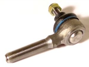 Tie rod end, curved with little cone & right screw thread