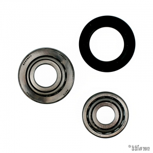 Wheel bearings, front, by wheel