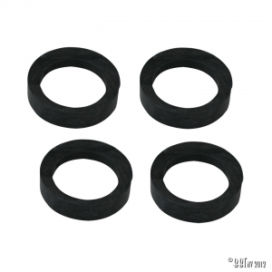 Rubber between suspension arm and axle set of 4