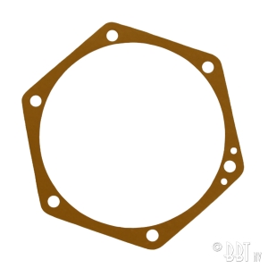 Gasket for side cover of gearbox (hexagon) 0.20 mm, each