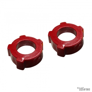 Urethane rings, inside With 4 protuberances on the outside, for swing axles
