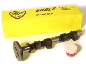 Camschaft Engle W 100 Good low power fair idle, small displacement engines Opening inlet valve rockers 1.1/1: 10,703 Degrees opening: 276° Opening on camshaft: 9,73 Degrees between camshaft intake and outlet: 108°