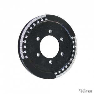 Non grooved hub pulley