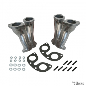 Dual manifold IDF/DRLA For cylinder head Street Eliminator with oval intake ports as pair