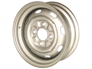 Standard wheel, 15 x 5.5 grey, 4 lug (4x130) ET +25