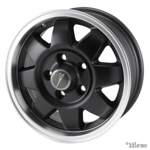 Wheel Misano, black 14 x 5.5 5 lug (5x112) ET +39