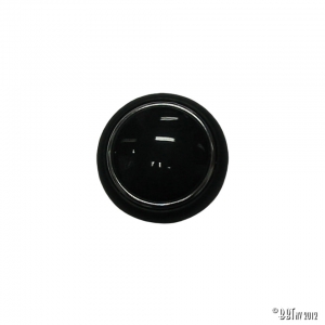Horn button, black
