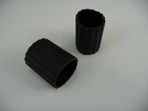 Rubber stops rear seat, all Bugs build before -12/58 (pair)