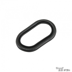 Rubber for heaterhose, right, from blower to heat exchanger Type 4 engine, oval