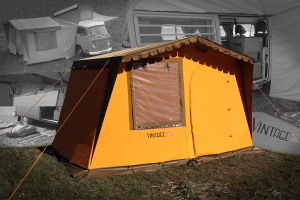 Vintage driveaway tent Type 2 (Orange)