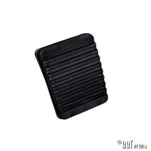 Rubber brake/clutch pedal (wedge type)