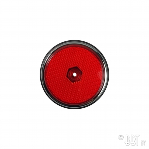 Side reflector lens and seal rear red/Chrome