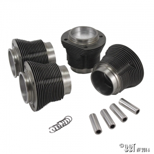 Piston and cylinderkit 1200 CC 77mm/90mm case - (4pcs) - AA performance