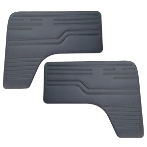 Door panels front, black z-lines