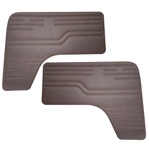 Door panels front, brown z-lines