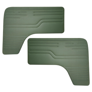 Door panels front, green z-lines