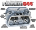 Cylinder head Panchito 92mm Type1 - pair
